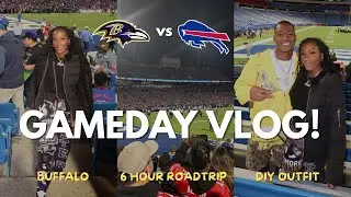 GAMEDAY VLOG | Roadtrip to Buffalo + Still Sick to my Stomach