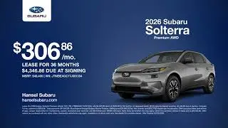 Subaru Solterra 01/30/2026 6850566