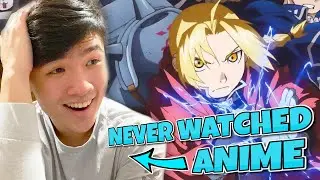 My FIRST TIME Watching ANIME (FMA: Brotherhood First Episode Reaction)