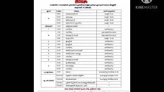 Kite Victors timetable 19/10/2020