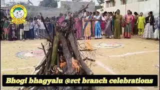 BHOGI CELEBRATIONS AT BHASHYAM SCHOOL RAYACHOTY 