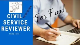 Civil Service Reviewer 2020 EXAMINATION