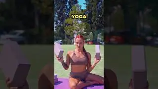 Improving Flexibility with Yoga BlockEnhance your mobility with yoga blocks.#flexibility #yogablocks