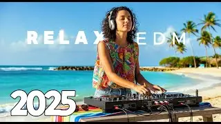 🌴 Tropical Summer Vibes 2025 | Chill Deep House Mix 🍸 | Ocean Sounds | Deep House Pulse