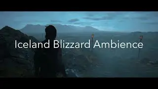 ❄️ Icelandic Snowstorm Ambience | Heavy Blizzard & Wind Sounds for Sleep and Deep Relaxation (4K)
