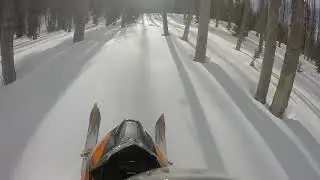 Wolf Creek Pass summit Colorado March 2024 Arctic Cat Riot X