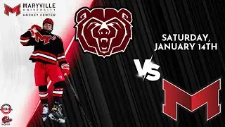 Missouri St Bears vs Maryville Saints | Men's DI Hockey