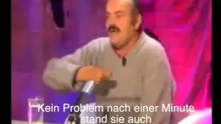 Lustiger Spanier erzählt seine Erfahrung - Mallorca Polonaise Lachanfall