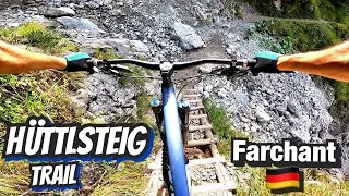 INSANE TRAILS in Germany! H&uuml;ttlsteig and Wank Josef Bichl. Farchant, Garmisch-Partenkirchen.Bayern🇩🇪