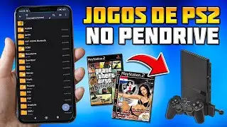 COMO COLOCAR JOGOS DE PS2 NO PENDRIVE PELO CELULAR | SÓ PLUGAR E JOGAR ! 2026