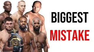 Biggest Career Mistake Made By Every MMA Goat