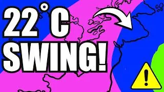 22&deg;C Temperature Swing Across Britain &mdash; SEVERE UK Weather 8 February
