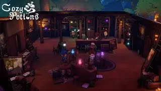 Cozy Potions: The Alchemist's Shop - Official Trailer | Alchemy Shop Simulation Game