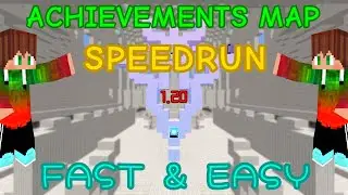 Getting every 1.20 Achievements in 25min |SPEEDRUN| [1.20 Minecraft Bedrock Edition Map] - by Sodvic