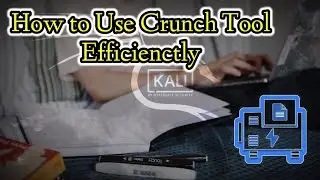 How to Use Crunch Tool (Powerful Wordlist Creator Tool ) Efficiently As Soon As 🚅 fast (3mins) #kali