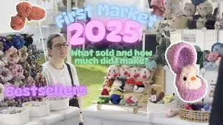First Market of 2025/Kiama Market Vlog/Market Recap/What sold/Bestsellers/Sold out or slow day?