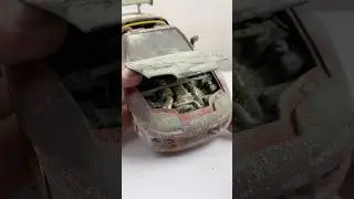 Restoration Toyota Supra Mk4 #abandonedcar #restoration #hotwheels #restorationcar