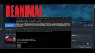Исправлена ​​ошибка REANIMAL: процесс Unreal завершился с ошибкой UE-Everholm GPU Crash Dump Trig...
