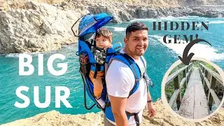 PARTINGTON COVE TRAIL IN BIG SUR // Creek, Ocean, Rocks & Fun!