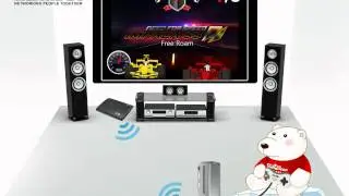 Enjoy interference-free Full HD entertainment wirelessly with Edimax WD-1000TR