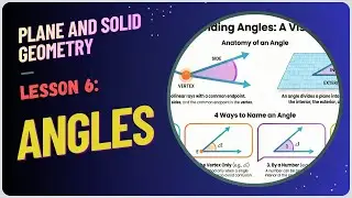 Lesson 6 | Angle Foundations in Plane Geometry | Core Concepts Explained