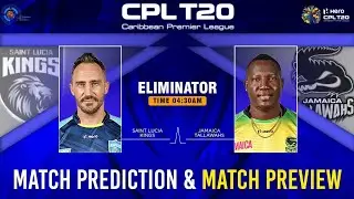 ST Lucia Kings vs Jamaica Tallawahs CPL 2022 Eliminator 1 Match Prediction | SLK vs JAM