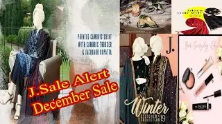 J.Junaid Jamshed Sale Alert ON Winter Collection2019|| J.Sale Alert ON December 2019