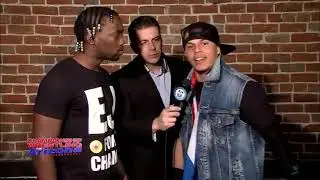 Gino Toldyouso - EJ Sparks  Gino Rivera  Backstage interview  CWFAZ