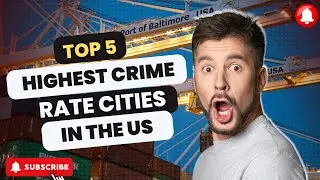 TOP 5 HIGHEST CRIME RATE CITIES IN AMERICA - Informative video.