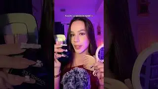 PLASTIC vs WOODEN MAKEUP ASMR?💄 Let me know down below which one is your favourite and I&rsquo;ll di more