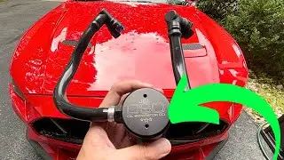 Mustang GT 2015&ndash;2023 годов выпуска | Как установить маслоотделитель J&L 3.0 (со стороны пассажира)