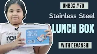 Kids Love This LUNCH BOX let's unbox with ME
