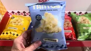 Tantos Puffed Pasta Chips, tasty!