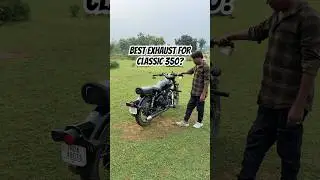 Best Modified Exhaust for Royal Enfield Classic 350 ll Moto Torque Beat Exhaust ll Bullet 350