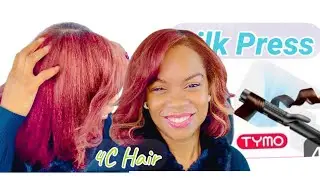 Silk Pressing My 4C Naturally Curly Hair