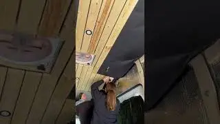 Van Conversion: DIY Ceiling!