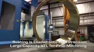 Large-Diameter Bronze Bushings - Excel Foundry & Machine