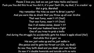 Eminem - Kim LYRICS HQ HD DIRTY