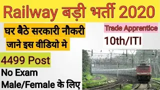 Nfr Railway Vacancy 2020/Northeast Frontier Railway Recruitment 2020/Nfr Bharti