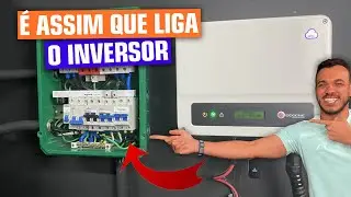 Como ligar o INVERSOR SOLAR na REDE EL&Eacute;TRICA da concession&aacute;ria de energia