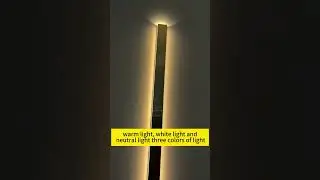 Double-side light-emitting line lamp #light #linearlight #lightstrip #lighting #youtubeshorts