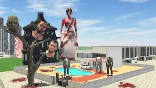 Kamla kill Franklin Head in Horror House Police Station | Funny Gameplay Indian Bikes Driving 3d 🤣🤣