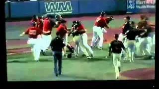 Guile Theme Goes With Everything (David Ortiz Fights Kevin Gregg)