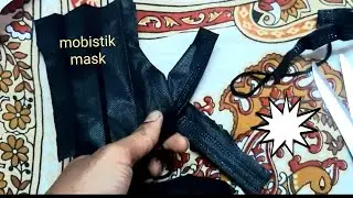 Mobistik  Disposable 4 Ply Surgical Mask Nose Clip - ISO Certified - Use and Throw 4 Layer Face Mask