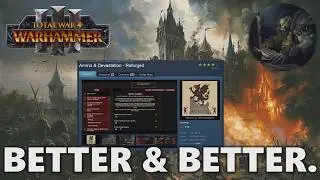 Один из лучших модов для Warhammer стал ещё лучше!