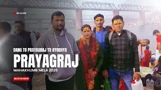 Prayagraj Mahakhumb mela 2025 || Ayodhya || India || RG Vlogs