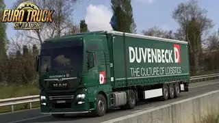 ETS2 - MAN TGX from Belgium to France | Max2712 TG3 2676 engine | Project Next Gen