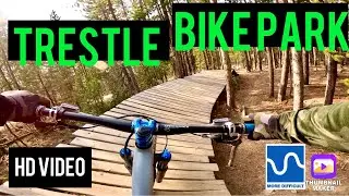 TRESTLE BIKE PARK (4K) - Winter Park Resort - Blue Trails - Colorado Mountain Biking
