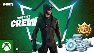 Green Arrow Arrives on the Island for Fortnite Crew Members