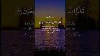 Beautiful Quran recitation with Urdu and English reading Tilawat e quran beautiful voice